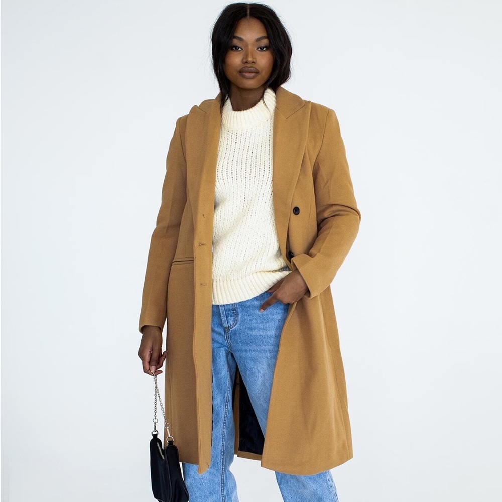 Princess Polly Beige Tulsa Coat